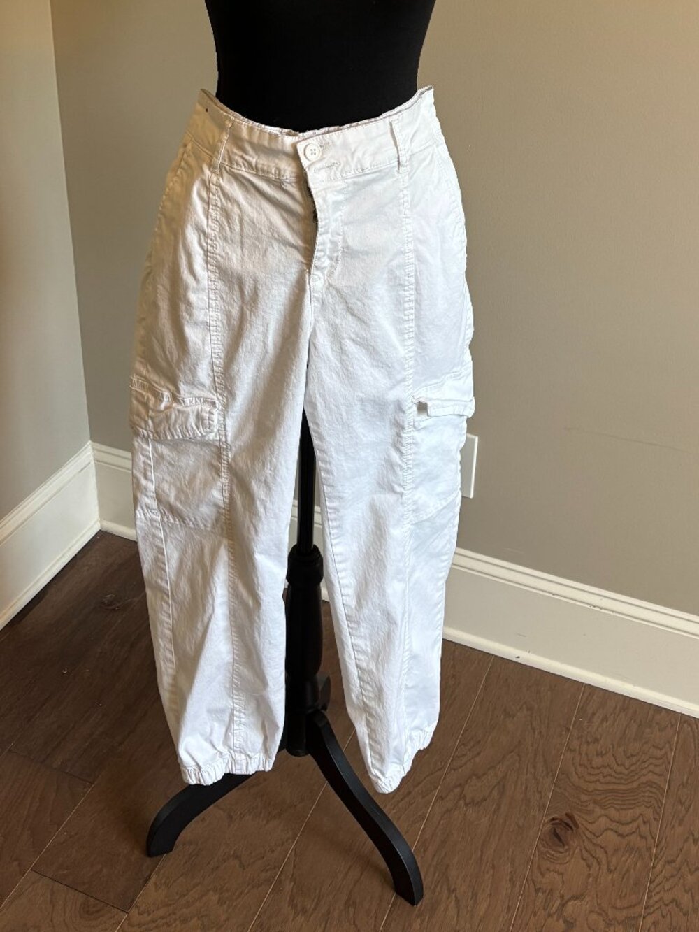 Sanctuary Six Pocket White Cargo Pants-28